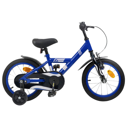 Bicicletă pentru Copii 16 Inci pentru 4-6 ani Albastru închis - WALTI WALTI