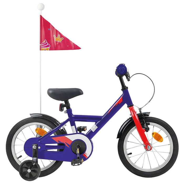 Bicicletă pentru Copii 14 Inci pentru 3-5 ani Albastru închis WALTI