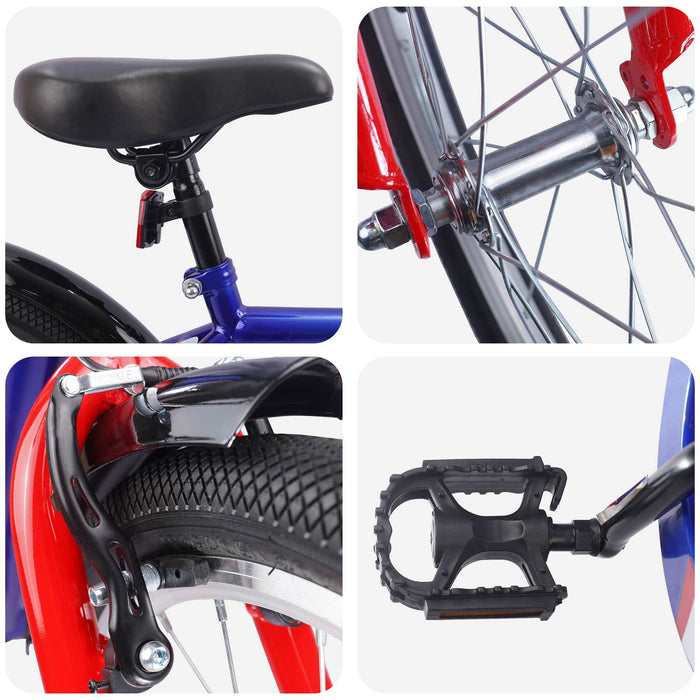 Bicicletă pentru Copii 20 Inci pentru 6-11 ani Albastru închis - WALTI WALTI