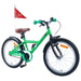 Bicicletă pentru Copii 18 Inci pentru 5-7 ani Verde - WALTI WALTI