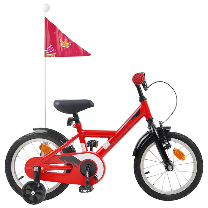 Bicicletă pentru Copii 12 Inci pentru 2-4 ani Roșu WALTI