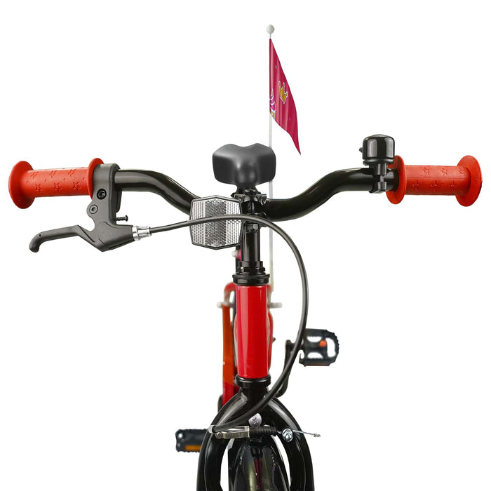 Bicicletă pentru Copii 18 Inci pentru 5-7 ani Roșu - WALTI WALTI
