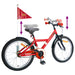 Bicicletă pentru Copii 18 Inci pentru 5-7 ani Roșu - WALTI WALTI