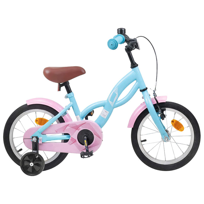 Bicicletă pentru Copii 16 Inci pentru 4-6 ani Albastru deschis WALTI