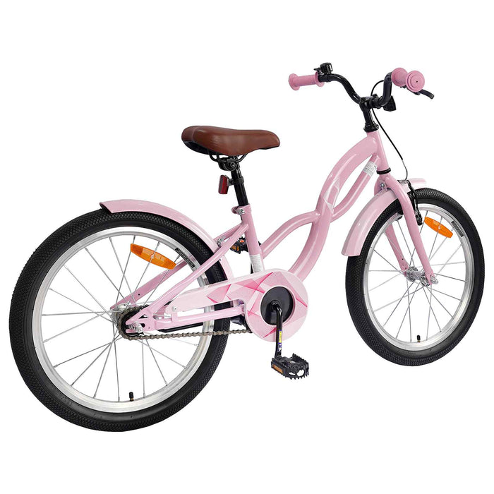 Bicicletă pentru Copii 20 Inci pentru 6-11 ani Roz deschis - WALTI WALTI