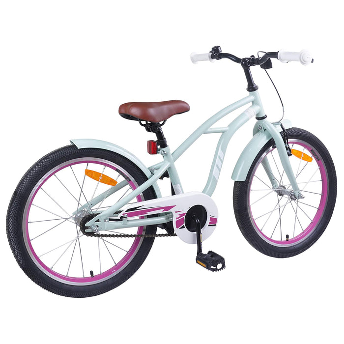 Bicicletă pentru Copii 20 Inci pentru 6-11 ani Verde deschis - WALTI WALTI