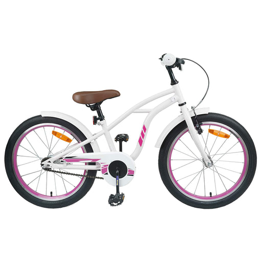 Bicicletă pentru Copii 20 Inci pentru 6-11 ani Alb - WALTI WALTI