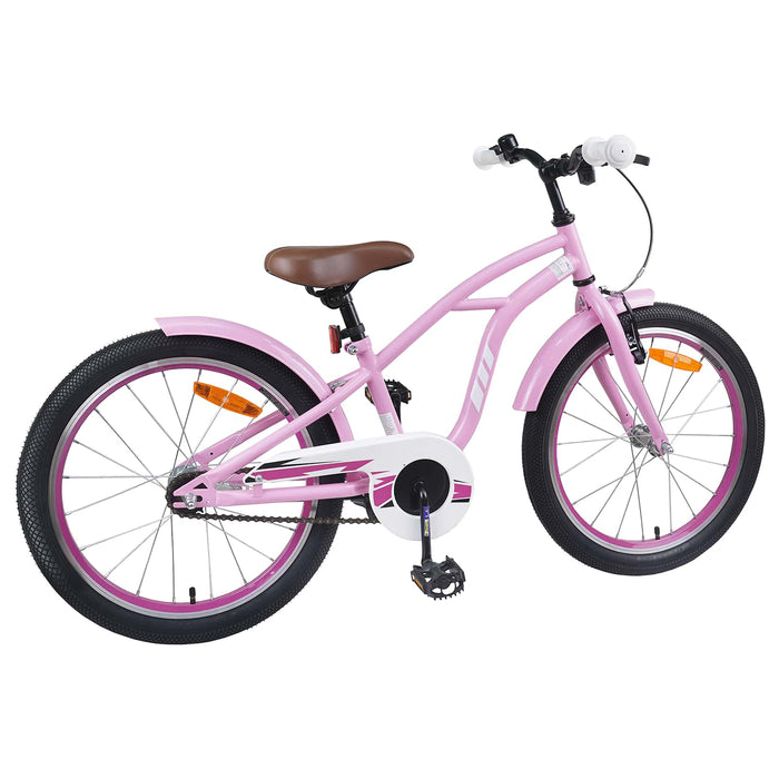 Bicicletă pentru Copii 18 Inci pentru 5-7 ani Roz deschis - WALTI WALTI