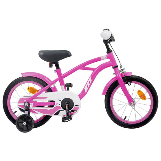 Bicicletă pentru Copii 12 Inci pentru 2-4 ani Roz închis - WALTI WALTI