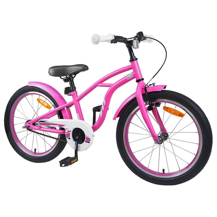 Bicicletă pentru Copii 20 Inci pentru 6-11 ani Roz închis - WALTI WALTI