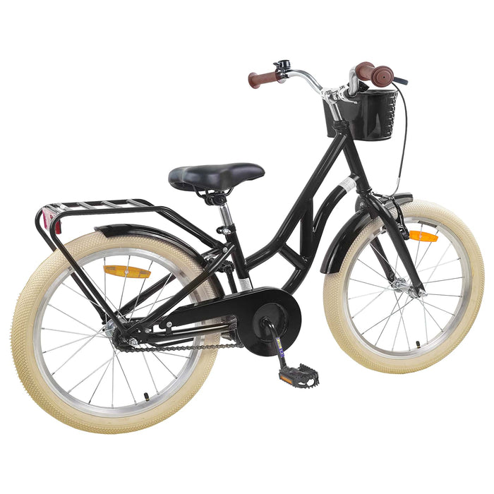 Bicicletă pentru Copii 20 Inci pentru 6-11 ani Negru - WALTI WALTI