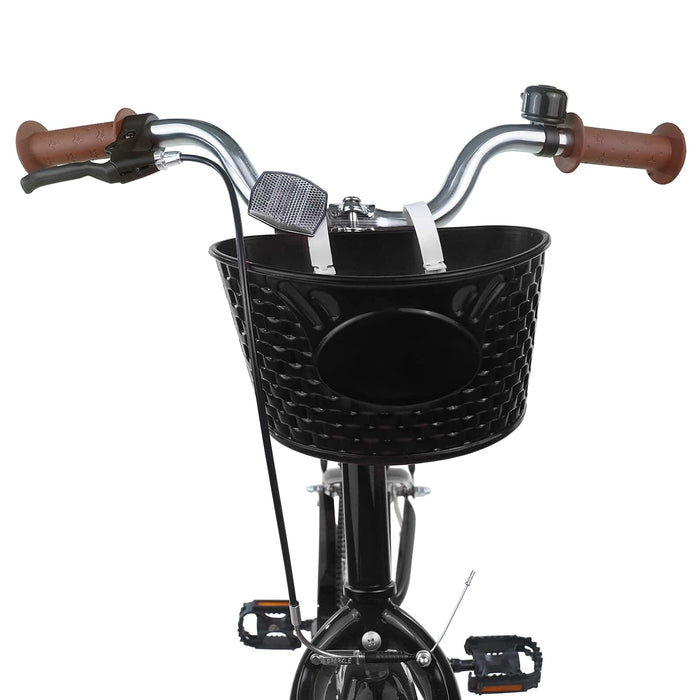 Bicicletă pentru Copii 24 Inci pentru 8-12 ani Negru - WALTI WALTI
