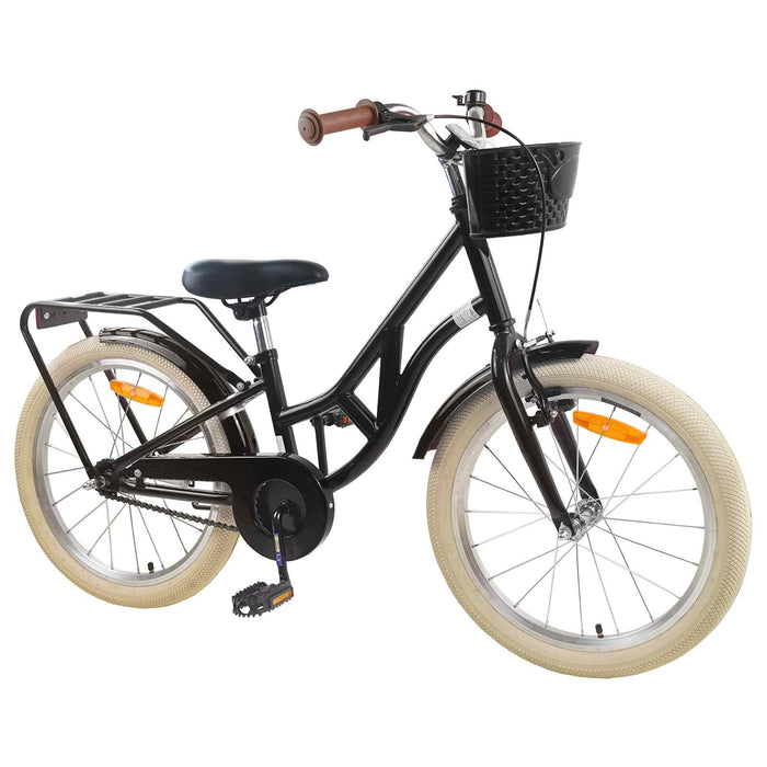 Bicicletă pentru Copii 24 Inci pentru 8-12 ani Negru - WALTI WALTI
