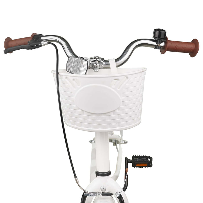 Bicicletă pentru Copii 20 Inci 6-11 Alb - WALTI WALTI