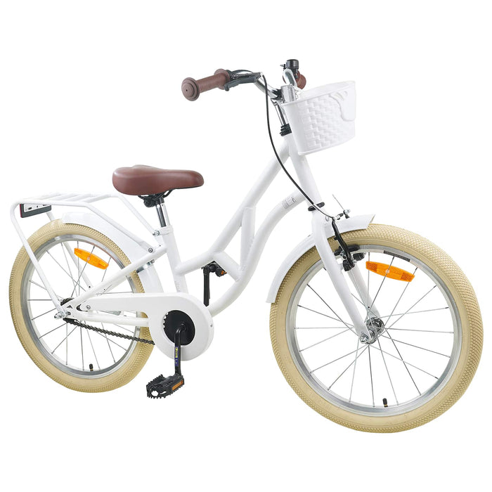 Bicicletă pentru Copii 24 Inci pentru 8-12 ani Alb - WALTI WALTI