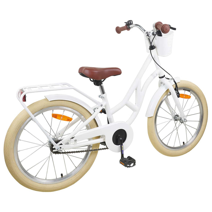Bicicletă pentru Copii 24 Inci pentru 8-12 ani Alb - WALTI WALTI