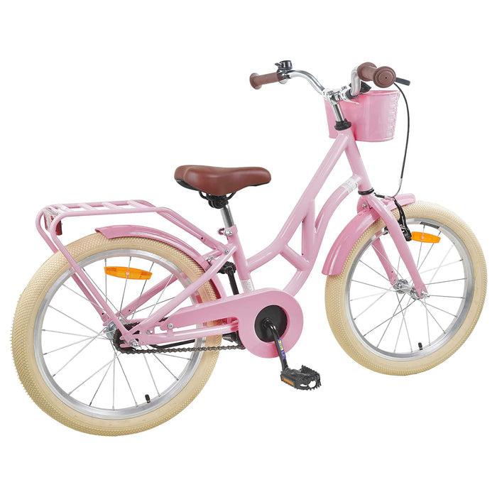 Bicicletă pentru Copii 24 Inci pentru 8-12 ani Roz deschis - WALTI WALTI