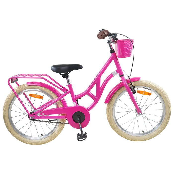 Bicicletă pentru Copii 20 Inci pentru 6-11 ani Roz închis - WALTI WALTI