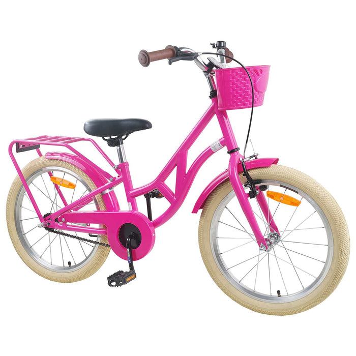 Bicicletă pentru Copii 24 Inci pentru 8-12 ani Roz închis - WALTI WALTI