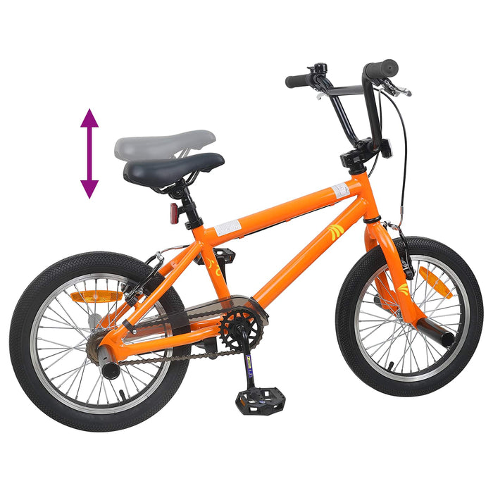 BMX 20 Inci pentru peste 9 ani Portocaliu - WALTI WALTI