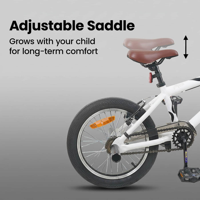 BMX 16 Inci pentru 5-8 ani Alb WALTI