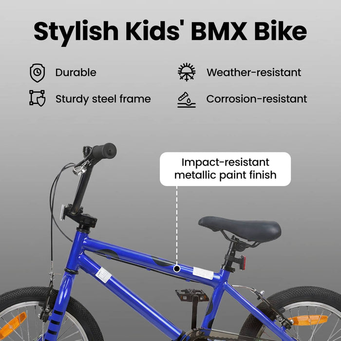 BMX 16 Inci pentru 5-8 ani Albastru închis WALTI