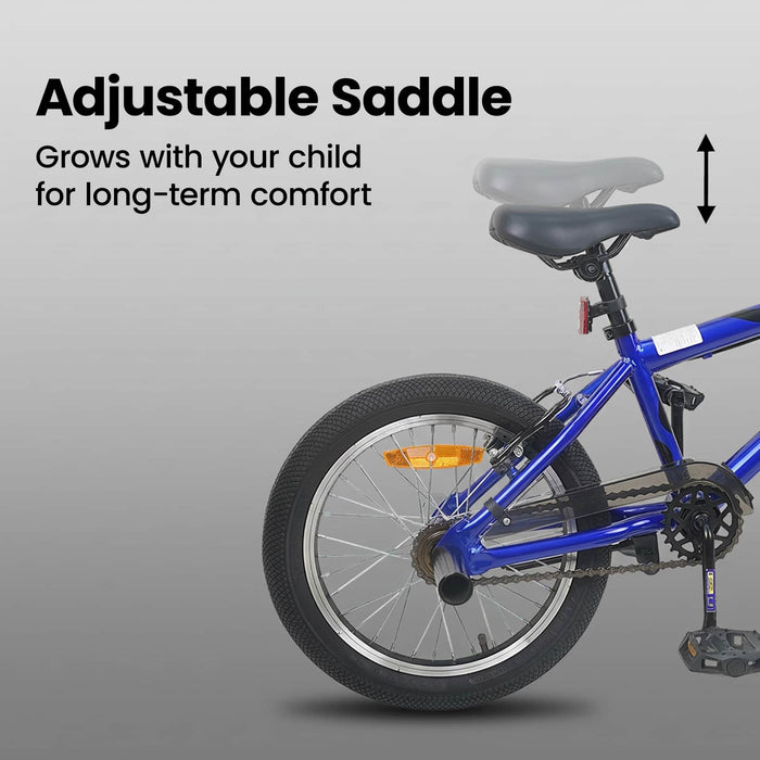 BMX 16 Inci pentru 5-8 ani Albastru închis WALTI