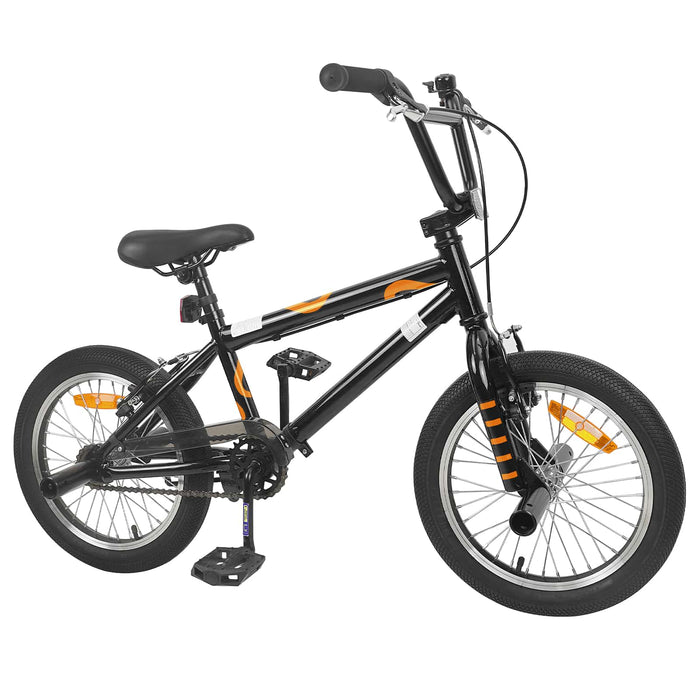 BMX 16 Inci pentru 5-8 ani Negru WALTI