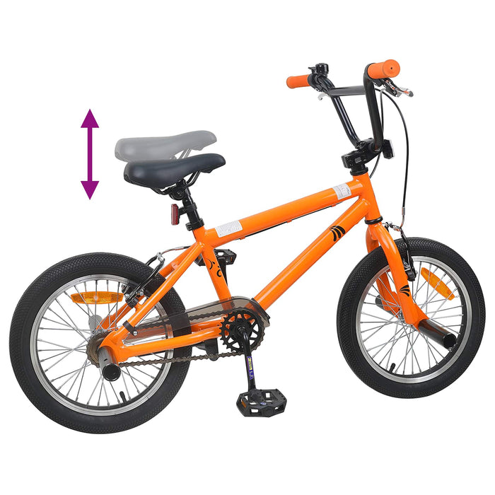 BMX 16 Inci pentru 5-8 ani Portocaliu WALTI