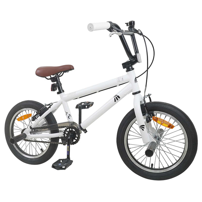 BMX 16 Inci pentru 5-8 ani Alb WALTI