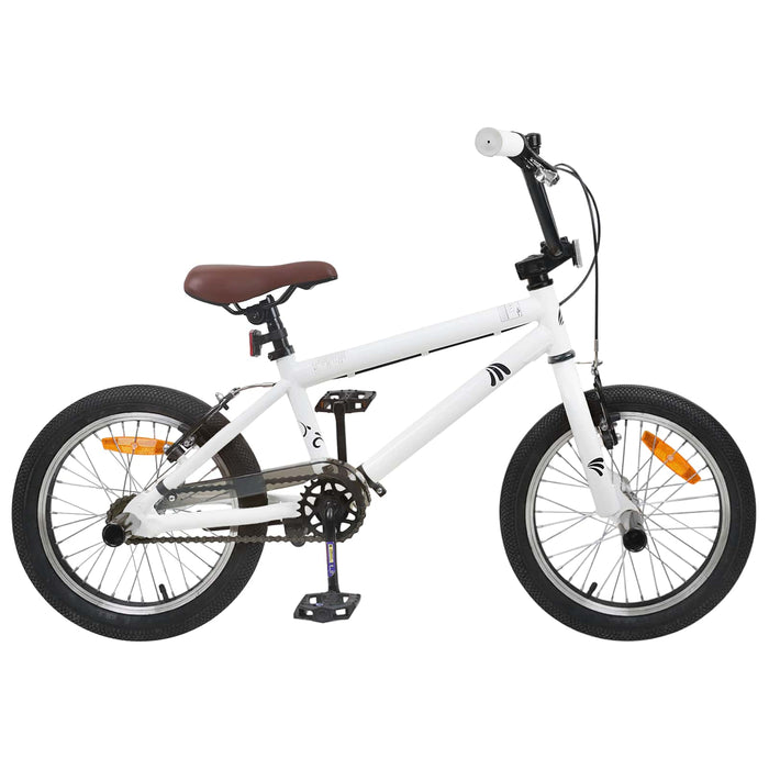 BMX 18 Inci pentru copiii de 7-10 ani Alb WALTI
