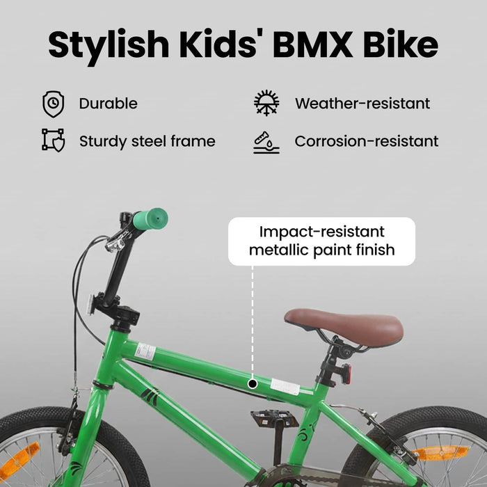 BMX 20 Inci pentru peste 9 ani Verde WALTI