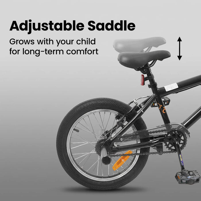 BMX 18 Inci pentru copiii de 7-10 ani Negru WALTI