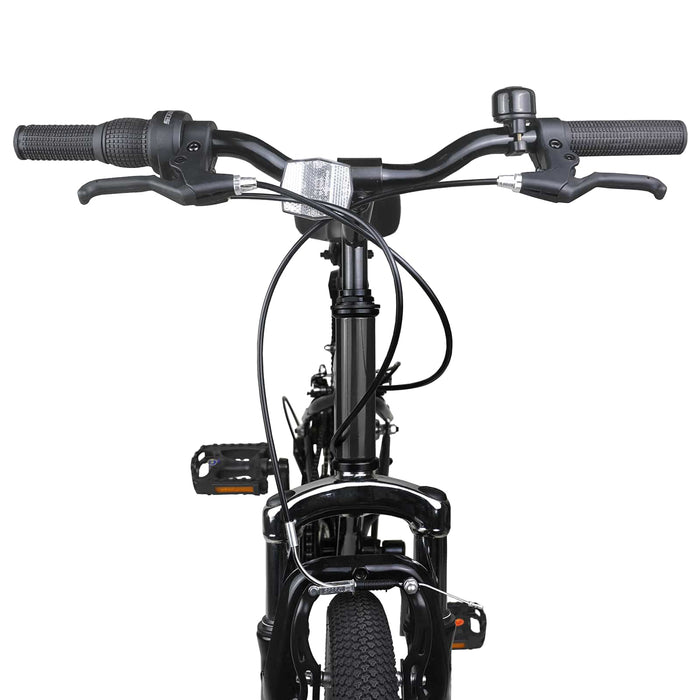 Kids Mountain Bike 20 Inci 6-Speed pentru 5-8 ani Negru - WALTI WALTI