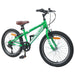 Bicicletă Montană 24 Inci 6-Speed pentru 8-12 ani Verde - WALTI WALTI