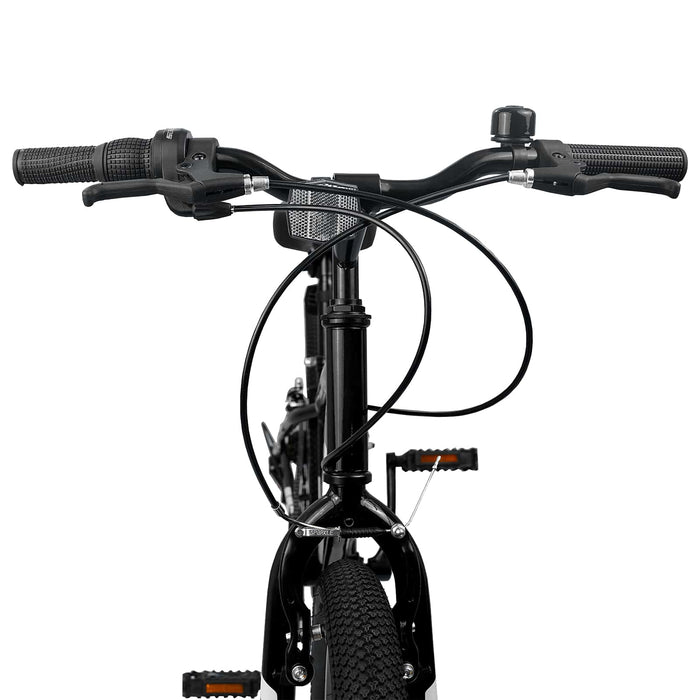 Bicicletă Montană 20 Inci 6-Speed pentru 5-8 ani Negru - WALTI WALTI