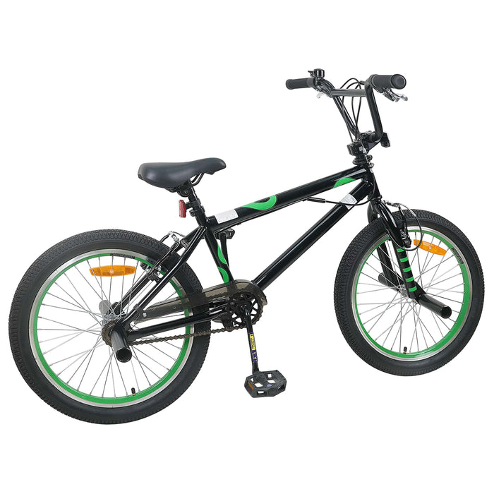 BMX 20 Inci pentru peste 9 ani Negru WALTI