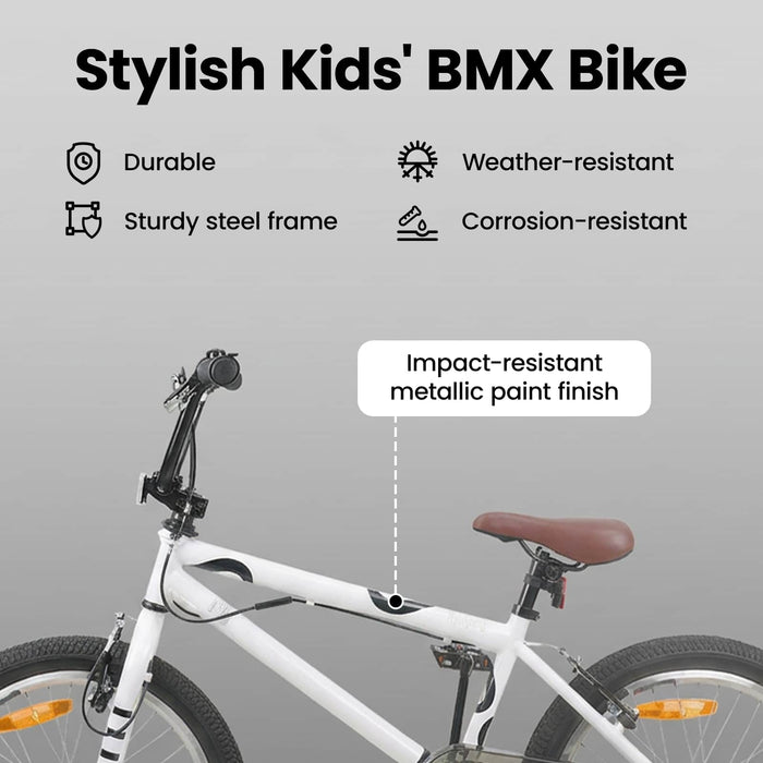 BMX 20 Inci pentru peste 9 ani Alb WALTI