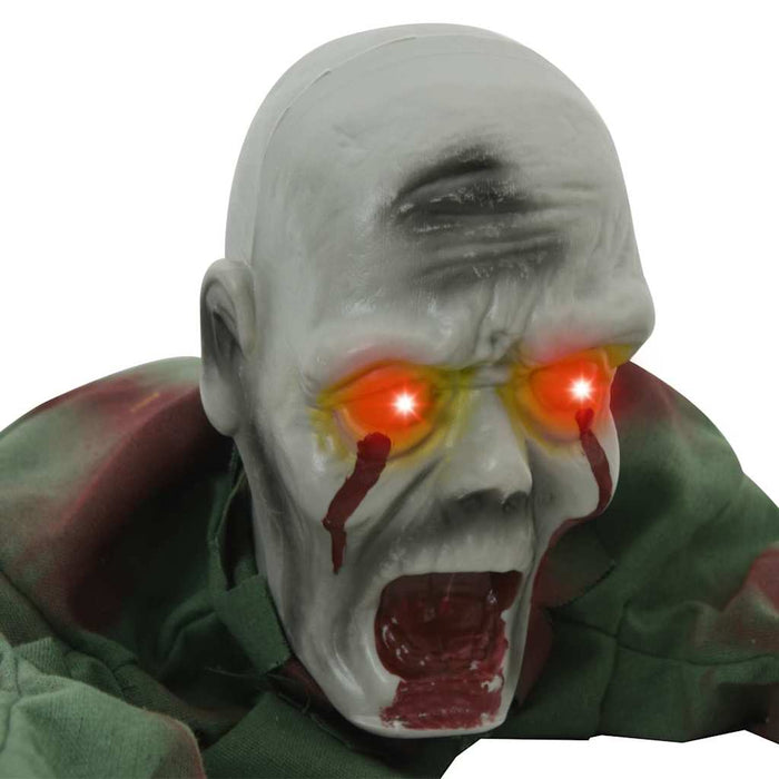 Decorațiune de Halloween zombie SPOOKA Verde 110 x 50 x 21 cm WALTI