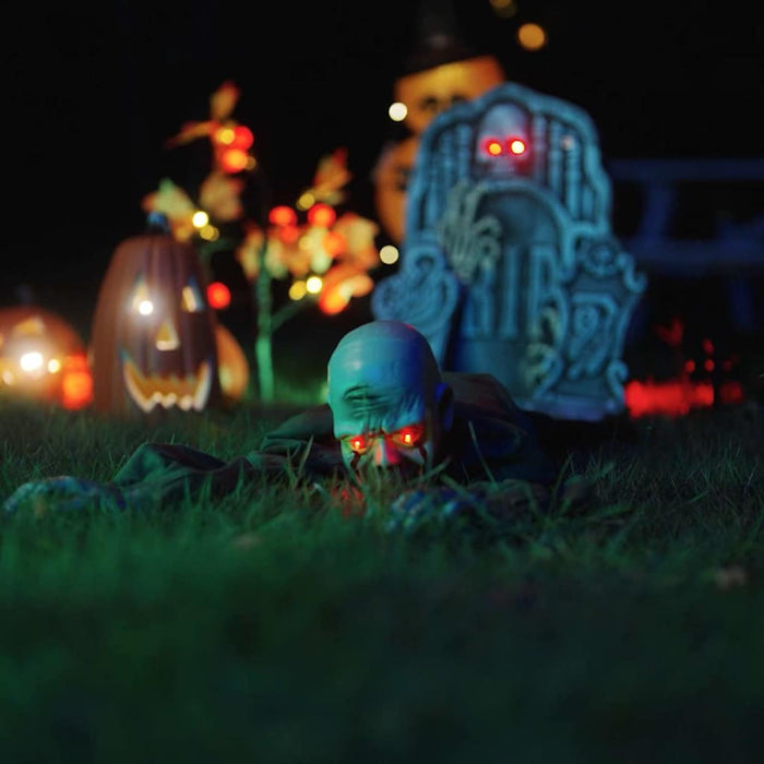 Decorațiune de Halloween zombie SPOOKA Verde 110 x 50 x 21 cm WALTI