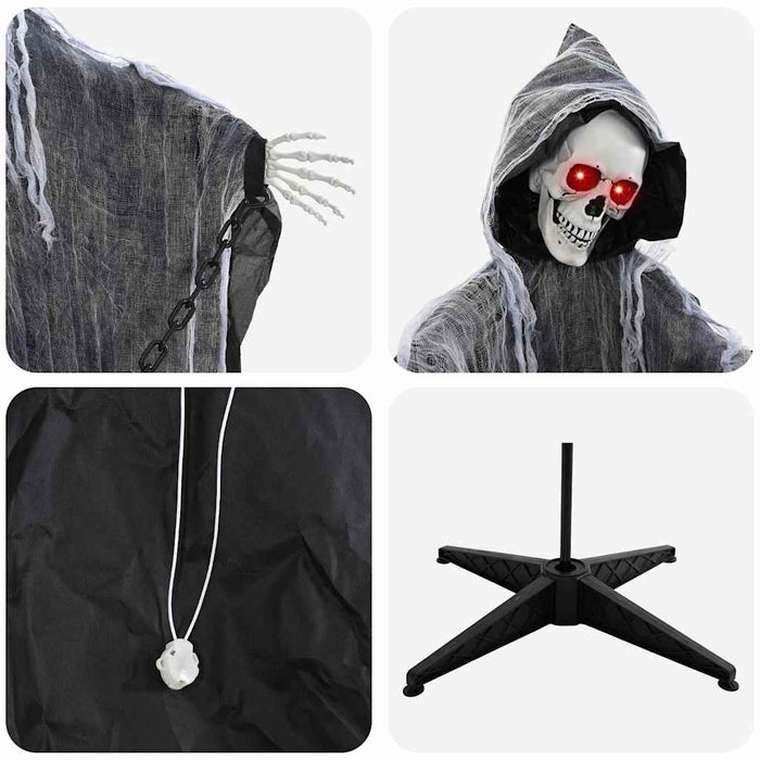 Moartea cu Coasa suspendată pentru Halloween SPOOKA Negru - WALTI WALTI