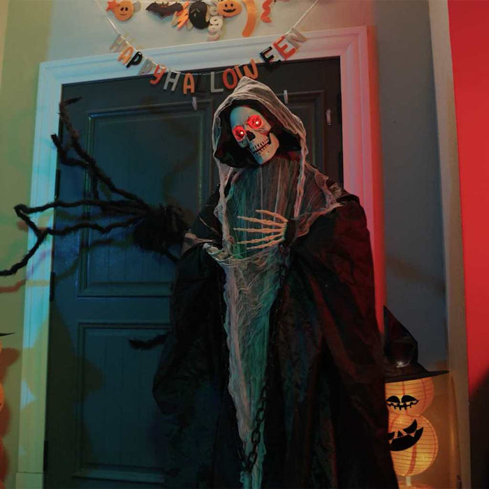 Moartea cu Coasa suspendată pentru Halloween SPOOKA Negru - WALTI WALTI