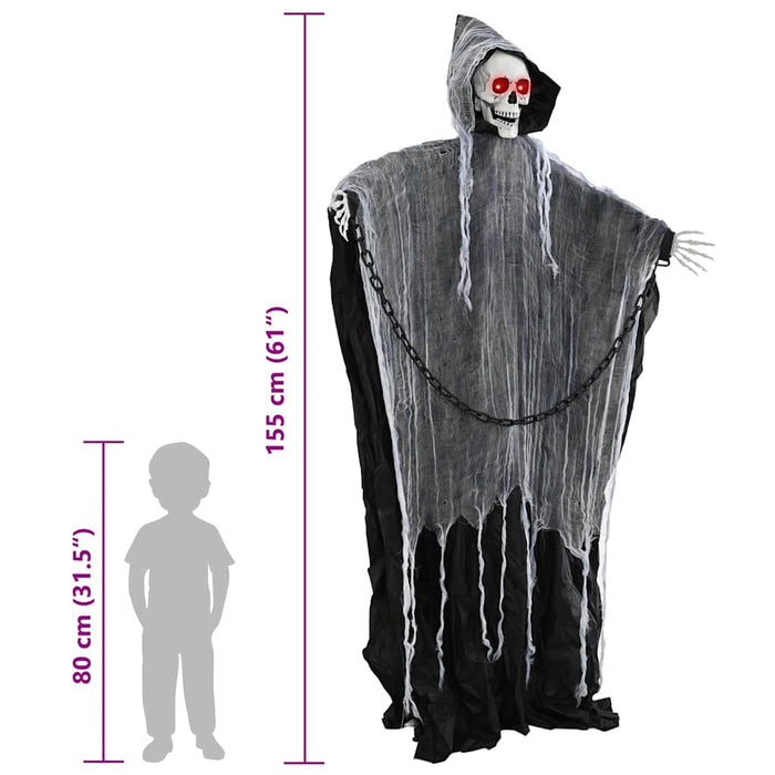 Moartea cu Coasa suspendată pentru Halloween SPOOKA Negru - WALTI WALTI