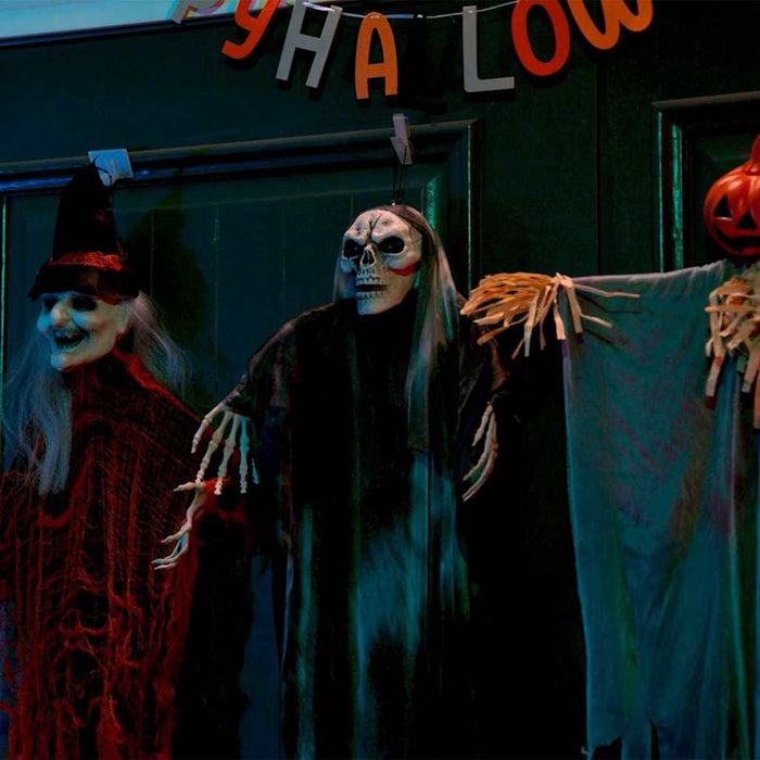 Fantoma de Halloween Suspendată 3 pcs Multicolour 77 x 98 cm - WALTI WALTI