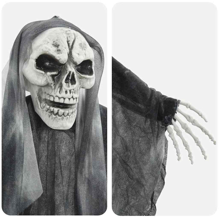 Fantoma de Halloween Suspendată 3 pcs Negru 66 x 110 cm - WALTI WALTI