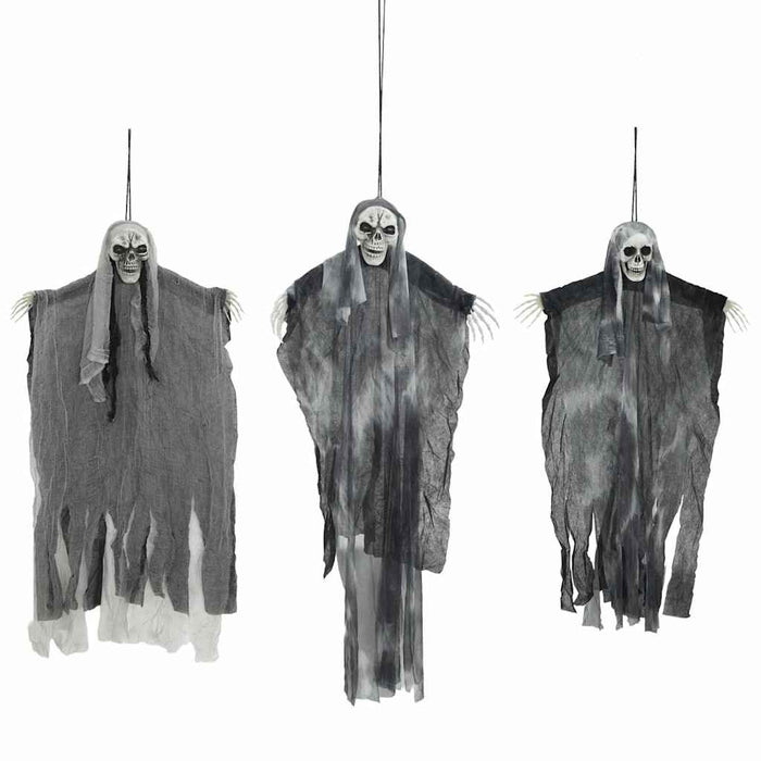 Fantoma de Halloween Suspendată 3 pcs Negru 66 x 110 cm - WALTI WALTI