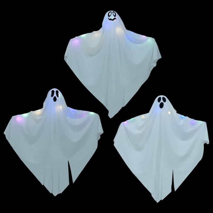Fantoma de Halloween Suspendată 3 pcs Alb 52 x 62 cm Poliester - WALTI WALTI