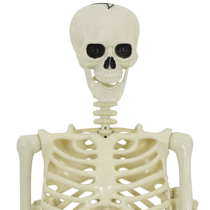 Decorațiune de Halloween: schelet cu câine 2 pcs Alb 155 cm - WALTI WALTI