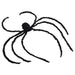 Decorațiune Păianjen de Halloween Manual 3 pcs Negru 200 cm - WALTI WALTI