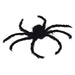 Decorațiune Păianjen de Halloween Manual 6 pcs Negru 75 cm - WALTI WALTI